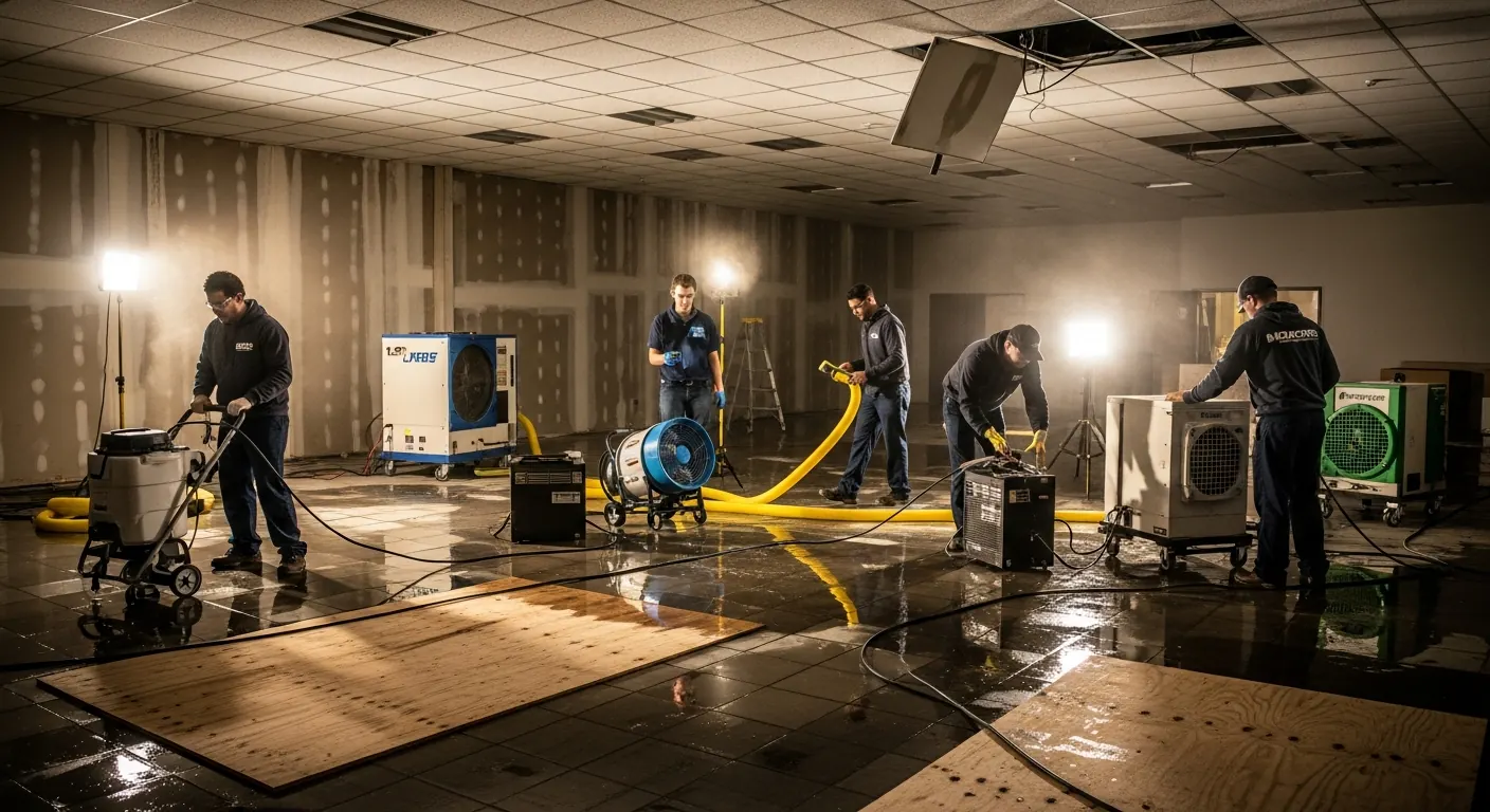After Commercial Flood Recovery